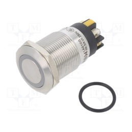 1 pcs x ONPOW - LAS1GQF-11E/L/Y/24V/S - Switch: vandal resistant, Pos: 2, SPDT, 3A/220VAC, 5A/24VDC, IP65