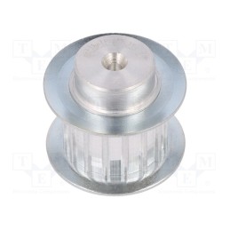 1 pcs x OPTIBELT - 27 AT5 16-200ZA - Belt pulley, AT5, W: 16mm, whell width: 27mm, Ø: 24.2mm, aluminium