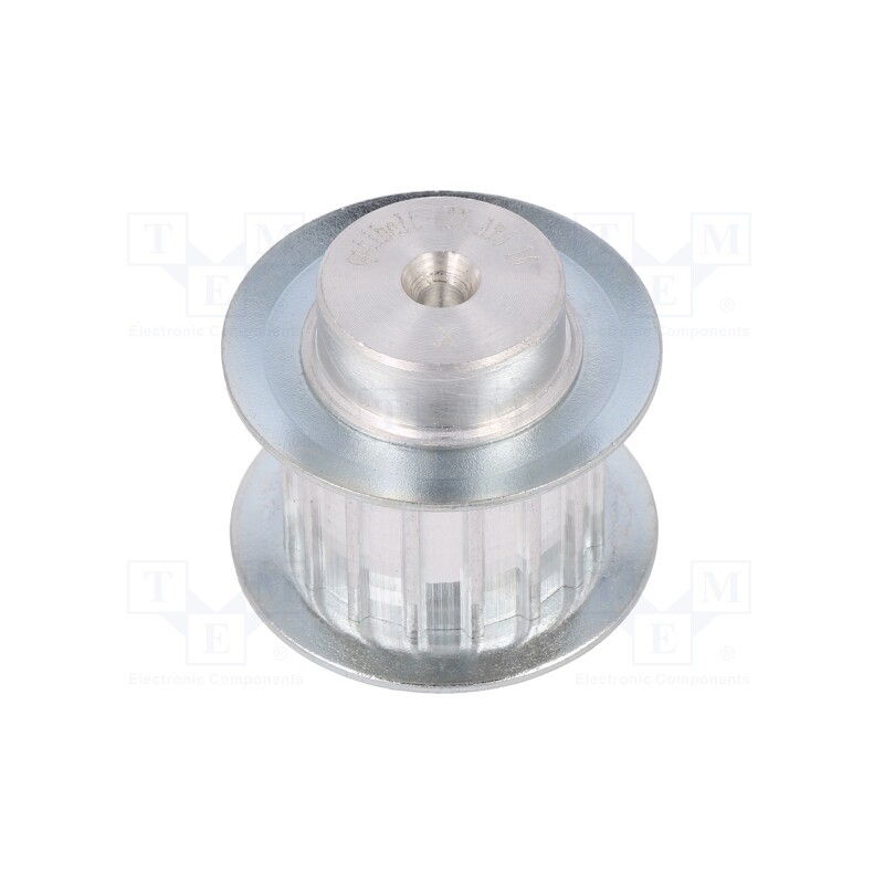 1 pcs x OPTIBELT - 27 AT5 16-200ZA - Belt pulley, AT5, W: 16mm, whell width: 27mm, Ø: 24.2mm, aluminium