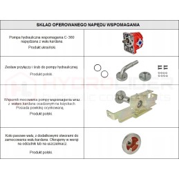 Professional drive power steering pump c 360 c360