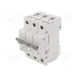 1 pcs x ETI POLAM - ETIMAT P10 3P B25 - Circuit breaker, 230/400VAC, Inom: 25A, Poles: 3, Charact: B, 10kA