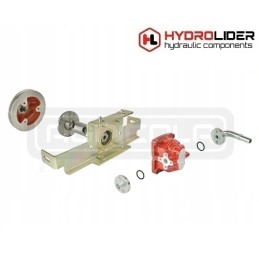 Power steering drive from C 360 hydrolider shaft