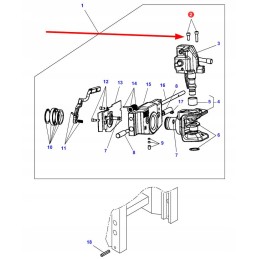 3905731m91 mounting screw