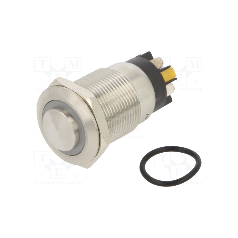 1 pcs x ONPOW - LAS1GQH-11E/L/Y/24V/S - Switch: vandal resistant, Pos: 2, SPDT, 3A/220VAC, 5A/24VDC, IP65