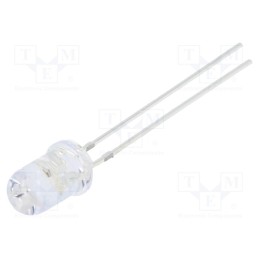 2 pcs x OPTOSUPPLY - OSPBDF5A31A - LED, 5mm, green/blue, blinking, 1560÷2180mcd,5800÷7000mcd, 30°