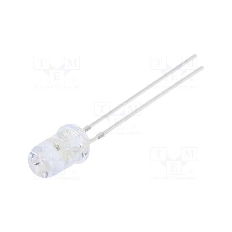 2 pcs x OPTOSUPPLY - OSPBDF5A31A - LED, 5mm, green/blue, blinking, 1560÷2180mcd,5800÷7000mcd, 30°