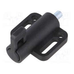 1 pcs x ELESA+GANTER - GN 416-6-38-S - Spring latch, for profiles, W: 38mm, Mat: zinc alloy, F1: 21N, Ø: 6mm
