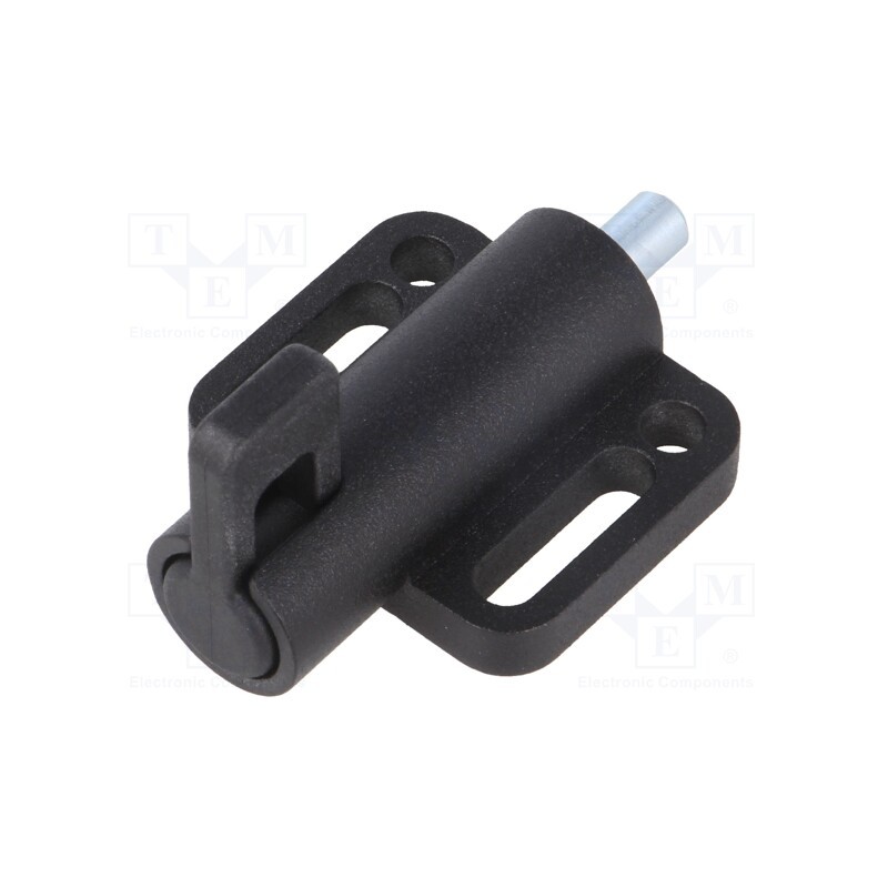 1 pcs x ELESA+GANTER - GN 416-6-38-S - Spring latch, for profiles, W: 38mm, Mat: zinc alloy, F1: 21N, Ø: 6mm