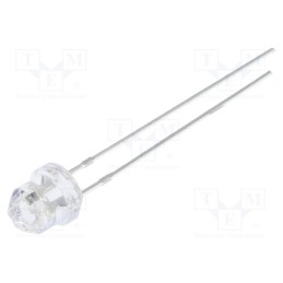 2 pcs x OPTOSUPPLY - OSG5DSEDD1A-1.8HZ - LED, 4.85mm, green, blinking, 1560÷2180mcd, 3÷5V, 20mA, 1.8Hz