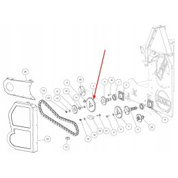 M1 30242 gear wheel z22