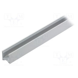 1 pcs x TOPMET - C1010001 - Profiles for LED modules, white, L: 1m, LINEA20, aluminium