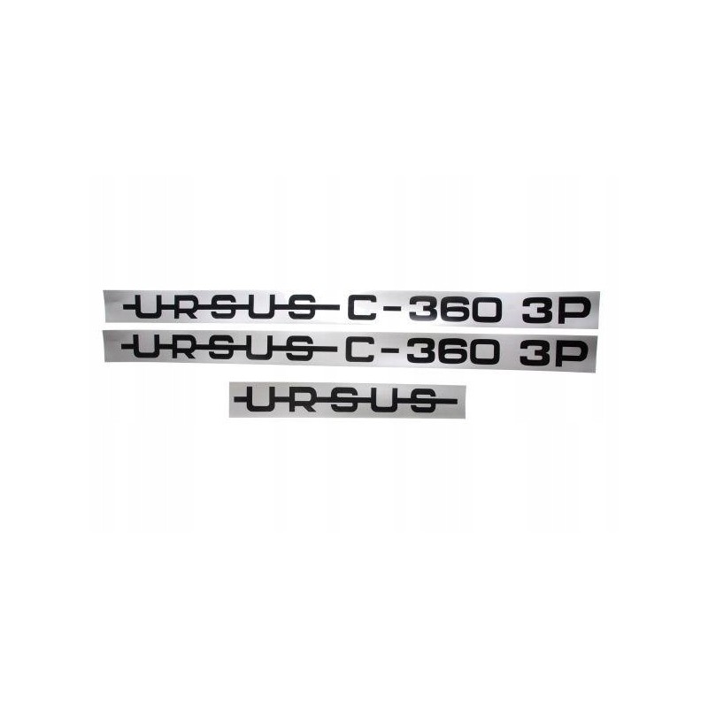 Stickers set c 360 3p nak c 360 3p