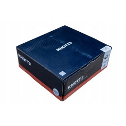 Brake drum with knott bearing 250x40 5x112 m12