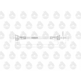 Hour meter cable l 965mm c 360 3p