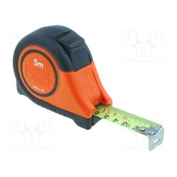 1 pcs x BAHCO - MTB-5-25 - Measuring tape, L: 5m, Width: 25mm