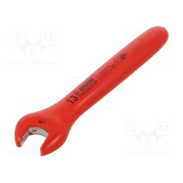 1 pcs x UNIOR - 612178 - Wrench, insulated,single sided,spanner, 13mm, 110/2VDEDP