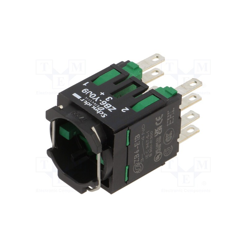 1 pcs x SCHNEIDER ELECTRIC - ZB6Z3B - Contact block, 16mm, Harmony XB6, -40÷70°C, Contacts: NO x2