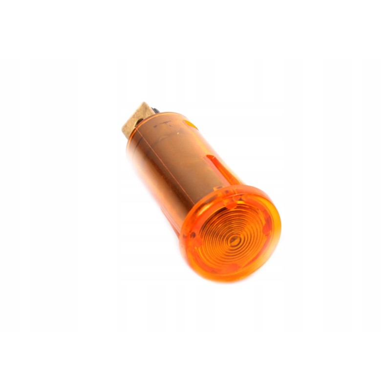 Orange indicator light 12v, cover fi 12 7mm
