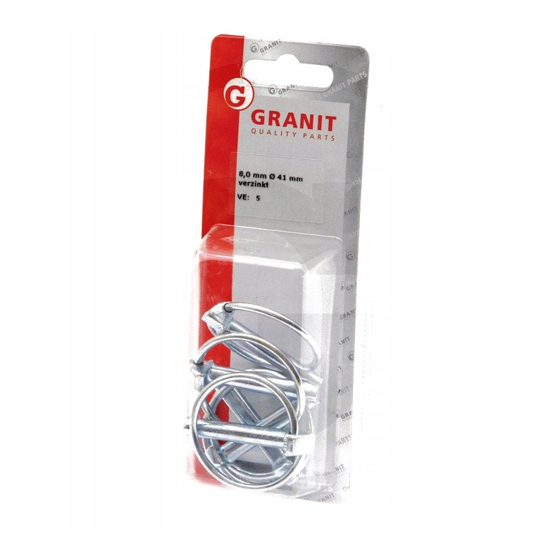 Set of snap pins, 5 pcs, diameter 10