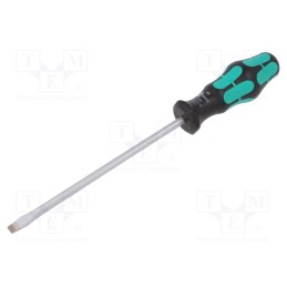 1 pcs x WERA - 5110011001 - Screwdriver, slot, 8,0x1,2mm, Blade length: 175mm