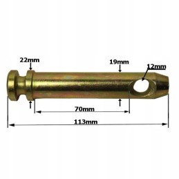 Safety pin diameter 19mm, length 71mm