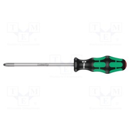 1 pcs x WERA - 5008735001 - Screwdriver, Phillips, PH3, Kraftform Plus-300