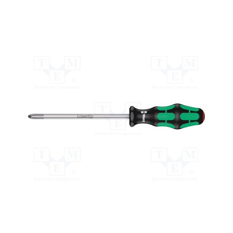 1 pcs x WERA - 5008735001 - Screwdriver, Phillips, PH3, Kraftform Plus-300