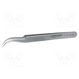 1 pcs x LINDSTRu00d6M - TL 7A-SA-SL - Tweezers, 118mm, Blades: curved,narrowed, Blade tip shape: sharp