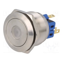 1 pcs x ONPOW - GQ25-11D/G/24V/S - Switch: vandal resistant, Pos: 2, SPDT, 3A/220VAC, 5A/24VDC, IP65