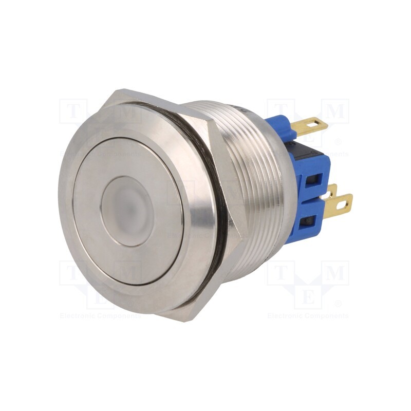 1 pcs x ONPOW - GQ25-11D/G/24V/S - Switch: vandal resistant, Pos: 2, SPDT, 3A/220VAC, 5A/24VDC, IP65