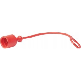 Red dust protection cap for nv12 outdoor