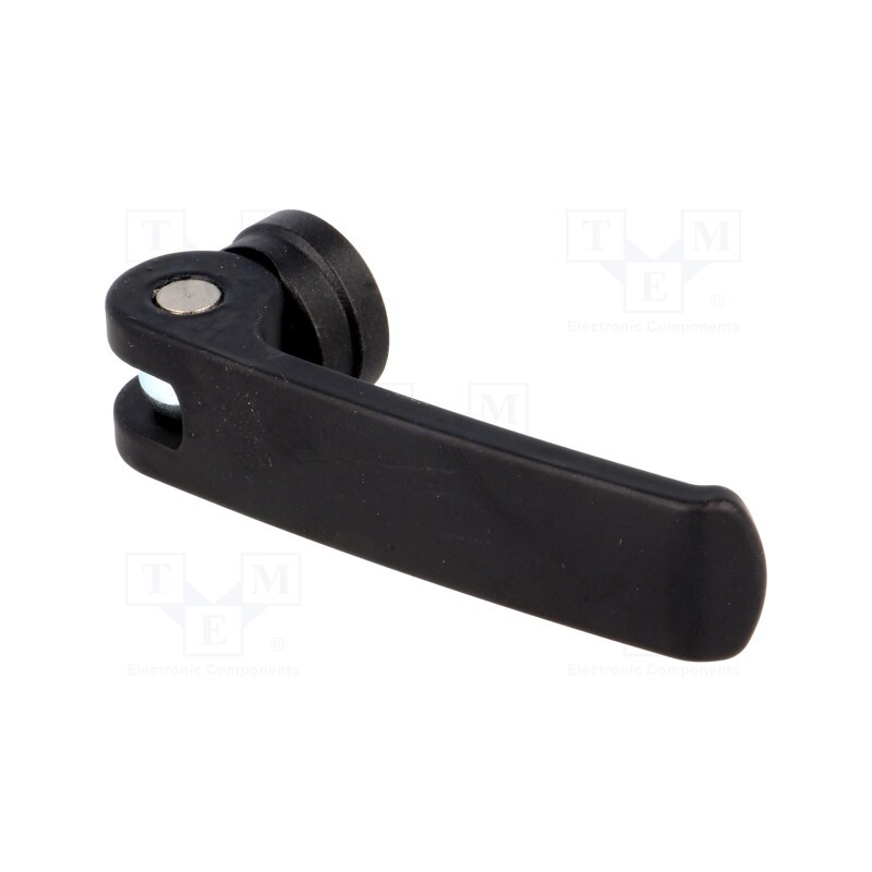 1 pcs x ELESA+GANTER - GN927-63-M5-B - Lever, clamping, Thread len: 10mm, Lever length: 63mm, Body: black