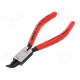 1 pcs x KNIPEX - 44 31 J02 - Pliers, for circlip, internal, 8÷13mm, Pliers len: 140mm, angular