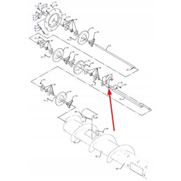 B126060 intake finger guide