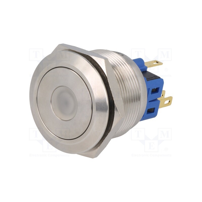 1 pcs x ONPOW - GQ25-11D/G/12V/S - Switch: vandal resistant, Pos: 2, SPDT, 3A/220VAC, 5A/24VDC, IP65