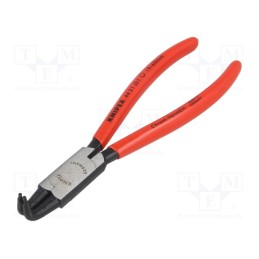 1 pcs x KNIPEX - 44 21 J21 - Pliers, for circlip, internal, 19÷60mm, Pliers len: 170mm, angular