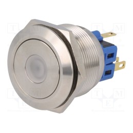 1 pcs x ONPOW - GQ25-11D/R/24V/S - Switch: vandal resistant, Pos: 2, SPDT, 3A/220VAC, 5A/24VDC, IP65