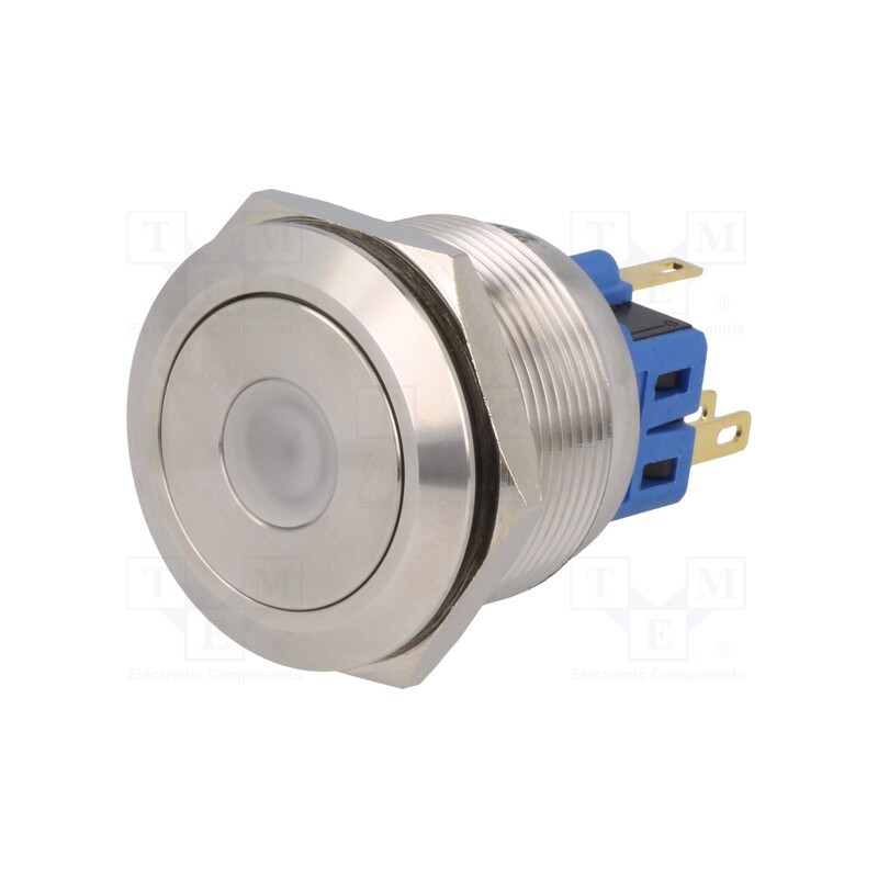 1 pcs x ONPOW - GQ25-11D/R/24V/S - Switch: vandal resistant, Pos: 2, SPDT, 3A/220VAC, 5A/24VDC, IP65