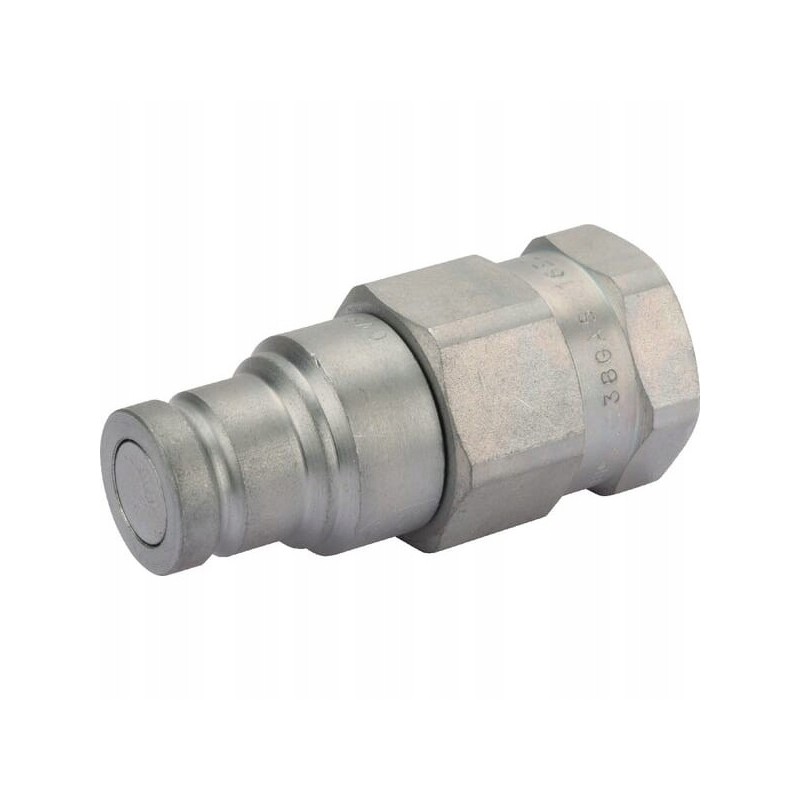Flat quick connector ffh plug 3 8 internal 3 8 bsp