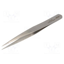1 pcs x KNIPEX - 92 22 07 - Tweezers, 115mm, for precision works, Blade tip shape: sharp