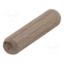 1 set x WOLFCRAFT - 2909000 - Assembly stud, wood (beech), Ø: 10mm, L: 40mm, 120pcs.