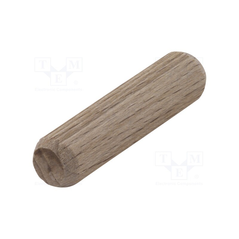 1 set x WOLFCRAFT - 2909000 - Assembly stud, wood (beech), Ø: 10mm, L: 40mm, 120pcs.