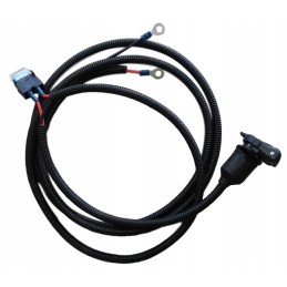 Installation power cable with socket for the tractor