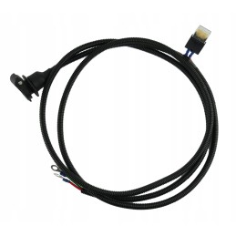 Installation power cable with socket for the tractor