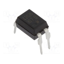2 pcs x LITEON - LTV-817-D - Optocoupler, THT, Ch: 1, OUT: transistor, Uinsul: 5kV, Uce: 35V, DIP4