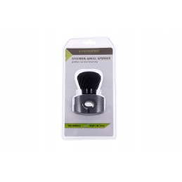 Universal black steering wheel knob