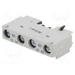 1 pcs x DANFOSS - CBT-2TA TH 1NO+AUX 1NO - Auxiliary contacts, NO, side, Leads: screw terminals
