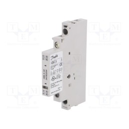 1 pcs x DANFOSS - CBA S 20 - Auxiliary contacts, NO x2, side, Leads: screw terminals