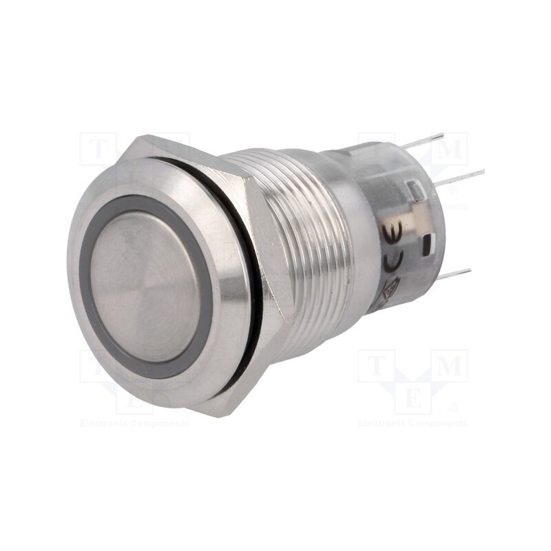 1 pcs x ONPOW - LAS1-AGQ-11ZE/R/12V - Switch: vandal resistant, Pos: 2, SPDT, 0.5A/220VAC, 1A/24VDC, IP67