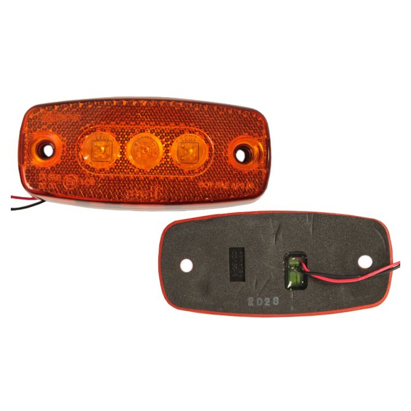 Universal LED marker lamp, 3x LED